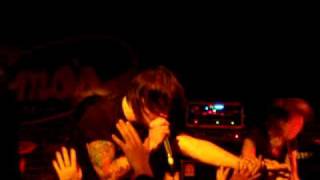 Asking Alexandria  Not The American Average LIVE  Emos in Austin TX [upl. by Eladnwahs]