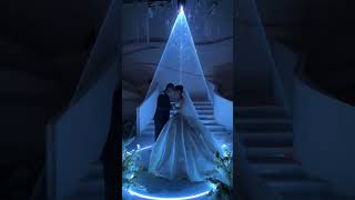 Stunning Wedding Decor with 10W Laser Light  Magical Light Show laser lasermachine wedding [upl. by Yoho]