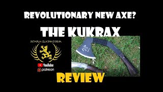 Revolutionary New Fighting Axe The Kukrax Scholagladiatoria Reviews As A Tool [upl. by Amliw]