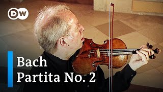 Bach Partita No 2 BWV 1004  Gidon Kremer violin [upl. by Doowyah]