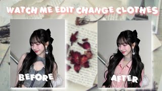 𐙚 Tutorial “Change Clothes” on PicsArt [upl. by Hsuk]