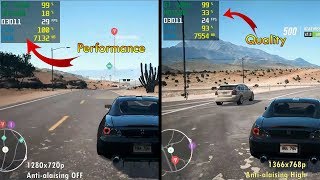 Performance vs Quality Test  Which one to choose for low end laptop GPU  NFS Payback [upl. by Eelsel156]