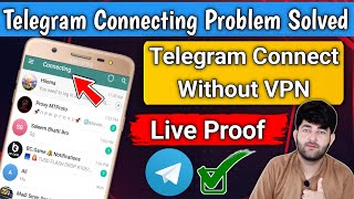 Telegram Connecting Problem Telegram Connecting Problem Solved Without VPN  Telegram Connect Issue [upl. by Mortensen]