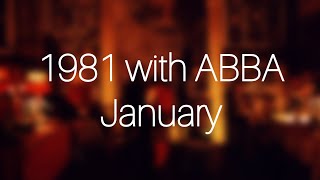 1981 with ABBA January Photo and Video [upl. by Enasus109]