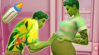 What does a Plantsim baby look like in the sims 4  Sims 4 plantsim baby [upl. by Nagaem238]