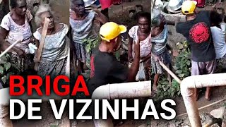 Idosas BRlGAM por CAUSA DE MURO e vídeo VIRALIZA NA WEB assista [upl. by Grae895]