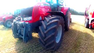 2017 Massey Ferguson 7726 Diesel Tractor With Lely Storm P300 Profi [upl. by Eirrol928]