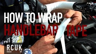 How to wrap handlebar tape  RCUK [upl. by Desirae]