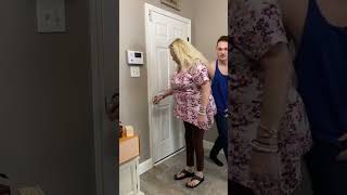 Handcuffed her to door for 24 hours prank [upl. by Eimyaj]