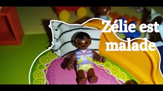 ZELIE EST MALADE 🤒 Playmobil [upl. by Adnofal]