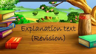 Explanation Text  how to write an explanation  Lets write explanation [upl. by Poore]