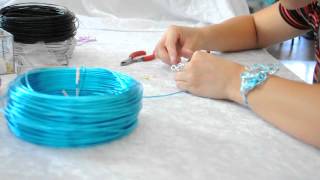 Tutoriel  Boucles doreilles avec perle Cathoo Crea [upl. by Egres]