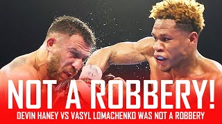 Why Haney Vs Lomachenko was NOT a R88ERY [upl. by Eido]