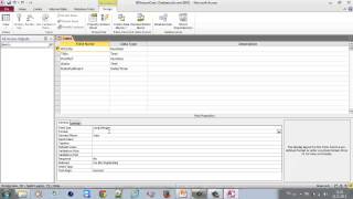 Tutorial Access  2 Creare baza de date tabele si relatii [upl. by Casper]