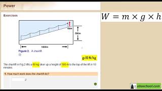 GCSE Physics Revision  Conservation and Dissipation of Energy  Energy and Power part 1 [upl. by Aneej]