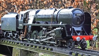 5 inch Gauge BR 9F Live Steam Locomotive [upl. by Annor]