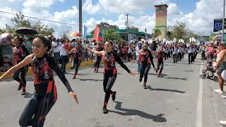 Benque Viejo Marching Band Judging Zone Belize Bandfest 2023 [upl. by Huston36]