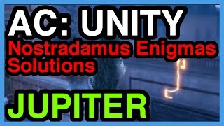 Jupiter Nostradamus Enigma Solution  Assassins Creed Unity  WikiGameGuides [upl. by Crutcher]