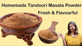 Tandoori Masala Powder Recipe  Homemade Tandoori Spice Mix Tikka Masala Recipe  Indian BBQ Masala [upl. by Eselahc961]