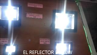 REFLECTORES LED 10w 20w 30w y 50w [upl. by Nylra]