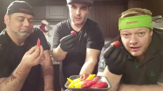 Ghost Pepper and Carolina Reaper Challenge Were MAD [upl. by Fortier240]