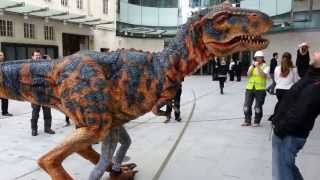 BBC Walking with dinosaur exhibit Tyrannosaurus Rex [upl. by Artiek265]