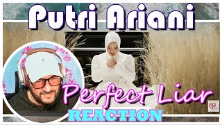 Putri Ariani │ Perfect Liar │REACTION quotWonderful Song Should be a hitquot [upl. by Eniaral]