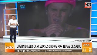 Justin Bieber canceló sus shows y ¿qué pasa con las entradas I A24 [upl. by Moulton248]