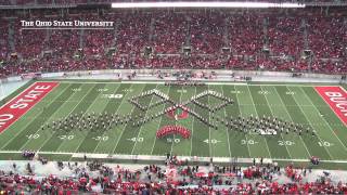 The Ohio State University Marching Band Gettysburg Address Nov 23 2013 [upl. by Ecinnej145]