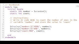 SystemVerilog Interview Question 1  Warm Up [upl. by Eda]