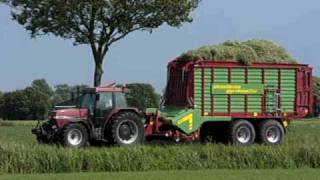 Sonneveld met zn Maxxum en nieuwe Strautmann Giga Vitesse II DUO plus [upl. by Gill]