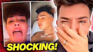 James Charles FINALLY Reacts To His Tape Getting L3aked disgusting [upl. by Reginauld]