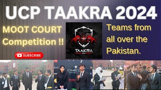 UCP TAAKRA 2024  Moot court competition at UCP TAAKRA  ucplahore ucptaakra2024 ucpmootcourt [upl. by Sisco]