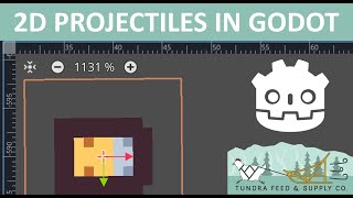 How To Create Projectiles and Hitboxes  Godot 4 [upl. by Amasa386]