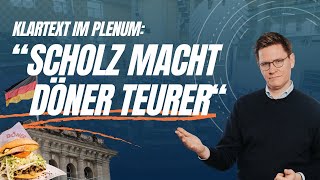 Mindestlohnpopulismus Bürgergeld und Dönerpreisbremse Ich entlarve die Finanzpolitik der Ampel [upl. by Charry481]