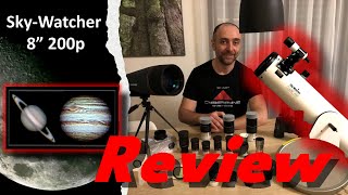 SkyWatcher 8quot 200p Dobsonian  Review amp Hands On [upl. by Aisat]