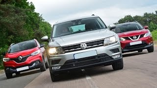 2016 VW Tiguan vs 2016 Renault Kadjar vs 2016 Nissan Qashqai [upl. by Resneps]