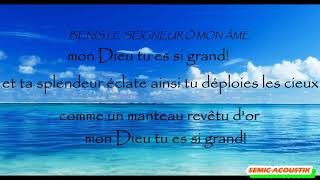 🎤BENI LE SEIGNEUR Ô MON ÂME MON DIEU TU ES SI GRAND PSAUME 104 CHANT DE MEDITATIONafrogospel [upl. by Durgy]