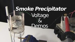 Smoke Precipitator  Measuring Voltage amp Demos [upl. by Nabois678]