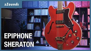 Epiphone 150th Anniversary Sheraton Electric Guitar  zZounds [upl. by Charpentier]