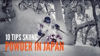 10 SKIING TIPS FOR SKIING POWDER IN JAPAN [upl. by Chambers496]