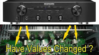 Marantz PM5005 Amplifier DC Bias amp DC Offset Setting amp Adjusting after 9 Years of use [upl. by Otaner]