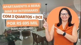 Indisponível🚫Apartamento com 3 quartos  DCE por R 695 Mil em Intermares Cabedelo  PB [upl. by Onirefez]