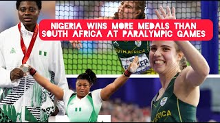 Nigeria Wins More Medals than South Africa at the Paralympic Games Despite SA claiming to be Better [upl. by Lah]