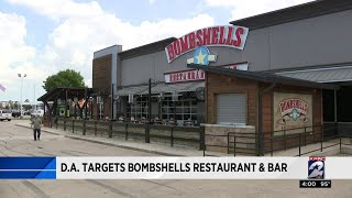 DA targets Bombshells restaurant and bar [upl. by Antonetta]