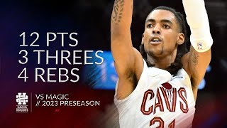 Emoni Bates 12 pts 3 threes 4 rebs vs Magic 2023 Preseason [upl. by Ahseyi]