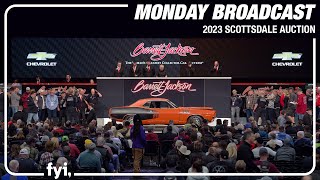 2023 SCOTTSDALE MONDAY BROADCAST  Monday January 23 2023  BARRETTJACKSON 2023 AUCTION [upl. by Reinal478]