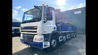 2013 DAF CF85360 ATE 8x2 Drop Side Vehicle [upl. by Guglielmo]