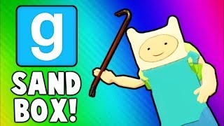 Gmod Sandbox Funny Moments  Dinosaurs Swing of Death Lui Calibre Clones Garrys Mod [upl. by Ecirehs]