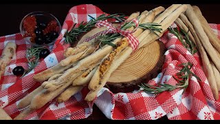 Grissini  Italian Breadsticks [upl. by Gristede]